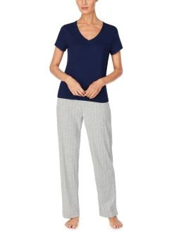 Lauren By Ralph Lauren Soft Jersey Kurzarm-Shirt -CALIDA-Shop Ralph Lauren Soft Jersey Kurzarm Shirt blau I811527 400 2