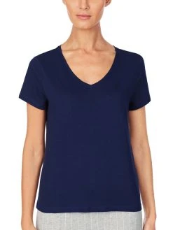 Lauren By Ralph Lauren Soft Jersey Kurzarm-Shirt