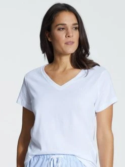 Lauren By Ralph Lauren Soft Jersey Kurzarm-Shirt