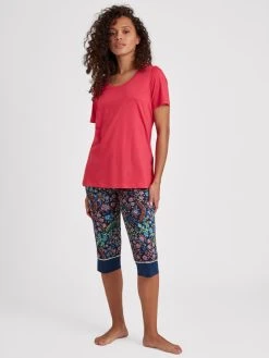 RINGELLA Bloomy Capri-Hose -CALIDA-Shop Ringella B I o o my Capri Hose blau 3251517 210 2