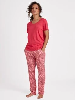 RINGELLA Bloomy Kurzarm-Shirt -CALIDA-Shop Ringella B I o o my Kurzarm Shirt rot 3251410 301 2