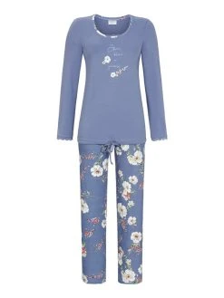 RINGELLA Lingerie Pyjama, Lang 7 RINGELLA Lingerie Pyjama, Lang -CALIDA-Shop Ringella Lingerie Pyjama lang blau 2561201 213 2