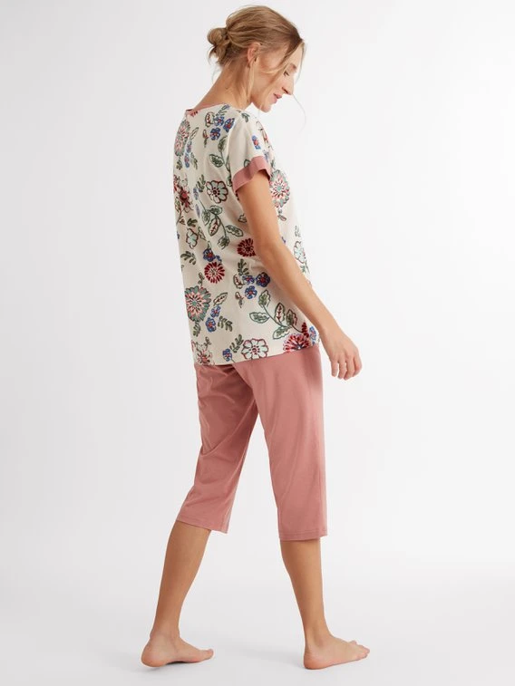 RINGELLA Women Capri-Pyjama 4 RINGELLA Women Capri-Pyjama – Bild 2