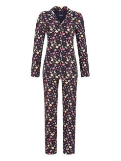 RINGELLA Women Pyjama, Durchgeknöpft 7 RINGELLA Women Pyjama, Durchgeknöpft -CALIDA-Shop Ringella Women Pyjama lang blau 2511253 286 2