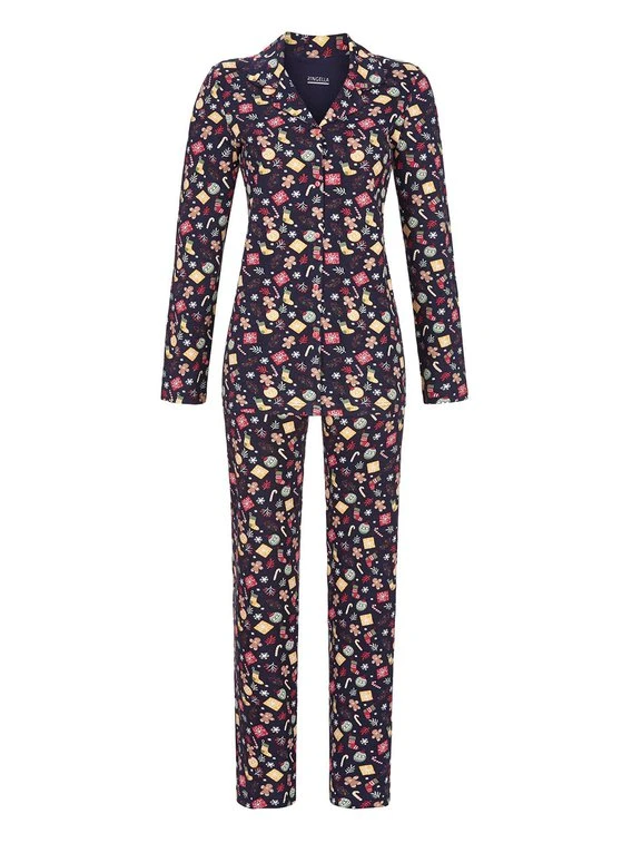 RINGELLA Women Pyjama, Durchgeknöpft 5 RINGELLA Women Pyjama, Durchgeknöpft – Bild 3