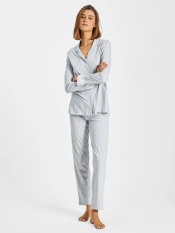 RINGELLA Women Pyjama, Durchgeknöpft