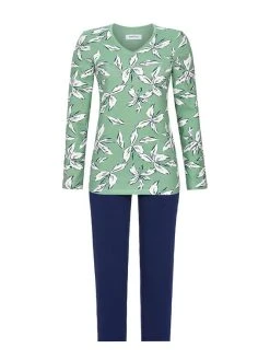 RINGELLA Women Pyjama, Lang 7 RINGELLA Women Pyjama, Lang -CALIDA-Shop Ringella Women Pyjama lang gruen 2511205 576 2