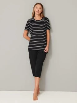 Schiesser Basic Night Capri-Pyjama
