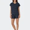 Schiesser Just Stripes Pyjama, Kurz