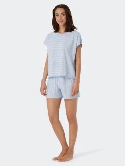 Schiesser Just Stripes Kurz-Pyjama