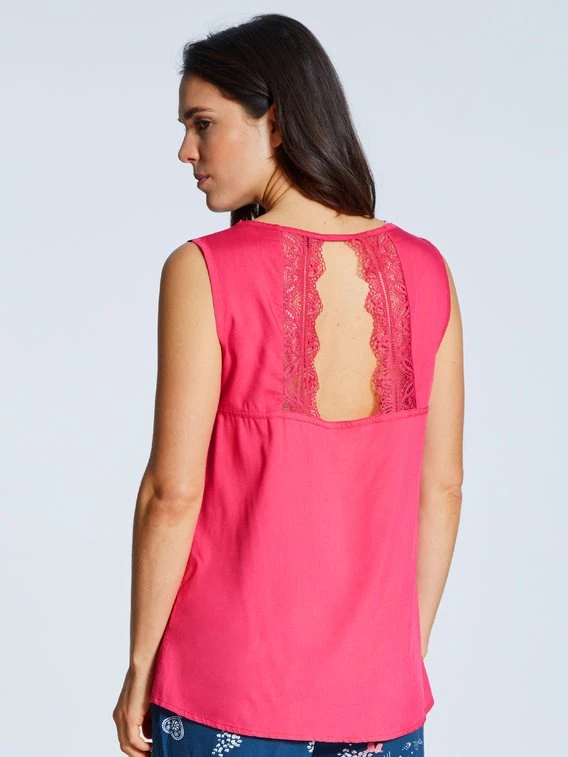 Schiesser Mix & Relax Trägertop Mit Spitze 4 Schiesser Mix & Relax Trägertop Mit Spitze – Bild 2