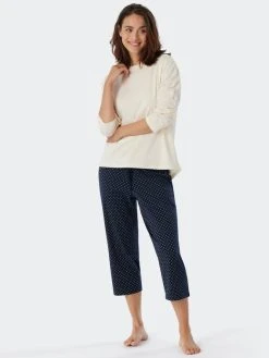 Schiesser Mix & Relax Langarmshirt -CALIDA-Shop Schiesser Mix und Relax Langarmshirt beige 179273 408 2