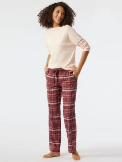 Schiesser Mix & Relax Pants, Lang 8 Schiesser Mix & Relax Pants, Lang -CALIDA-Shop Schiesser Mix und Relax Pants lang rot 178079 531 2
