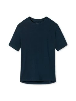 Schiesser Mix & Relax T-Shirt -CALIDA-Shop Schiesser Mix und Relax T Shirt blau 179267 803 3
