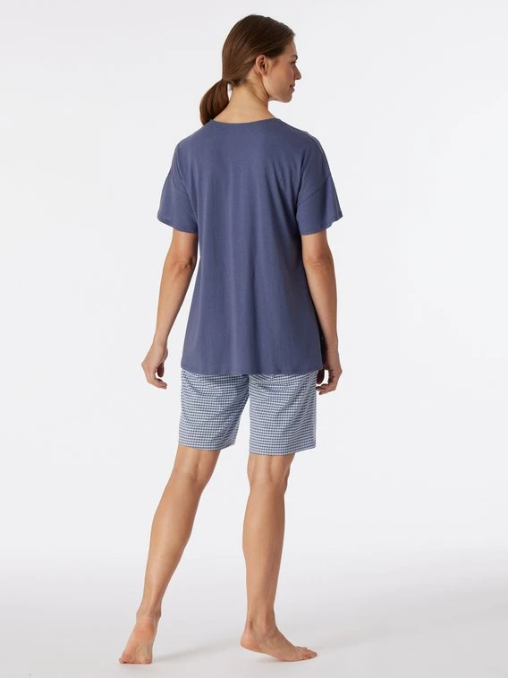 Schiesser Flared Fit Kurz-Pyjama 4 Schiesser Flared Fit Kurz-Pyjama – Bild 2