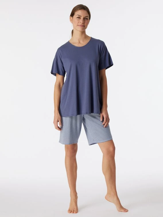 Schiesser Flared Fit Kurz-Pyjama 3 Schiesser Flared Fit Kurz-Pyjama