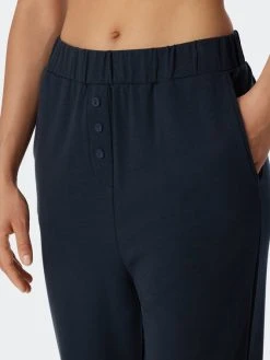 Schiesser Mix & Relax Hose, Lang -CALIDA-Shop Schiesser Mix Relax Hose lang blau 179181 803 803 3