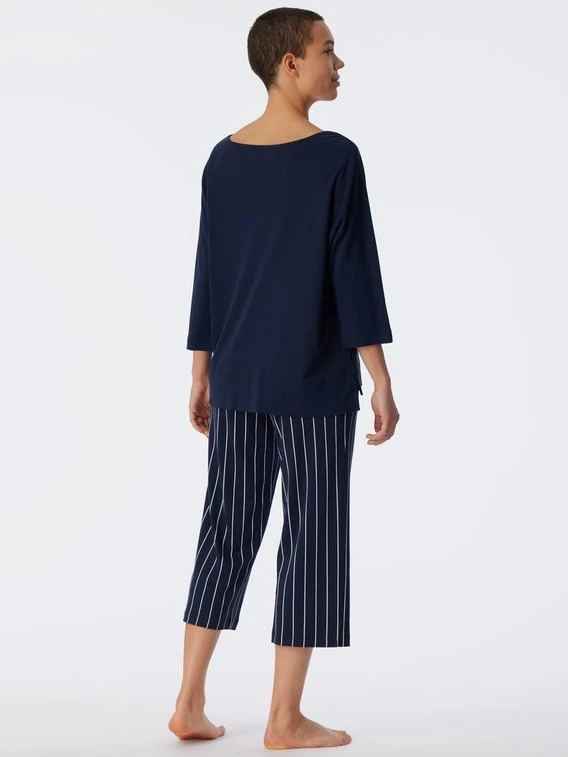 Schiesser Modern Nightwear Capri-Pyjama 4 Schiesser Modern Nightwear Capri-Pyjama – Bild 2