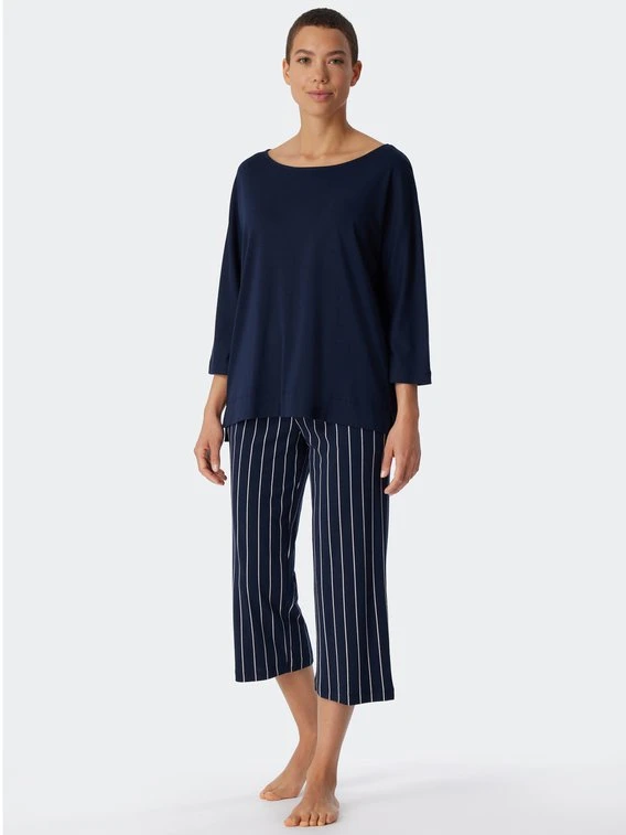 Schiesser Modern Nightwear Capri-Pyjama 3 Schiesser Modern Nightwear Capri-Pyjama
