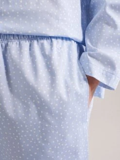 Seidensticker Mix & Match Pants Mit Seitentaschen -CALIDA-Shop Seidensticker Mix und Match Pants mit Seitentaschen blau 513380 12 3