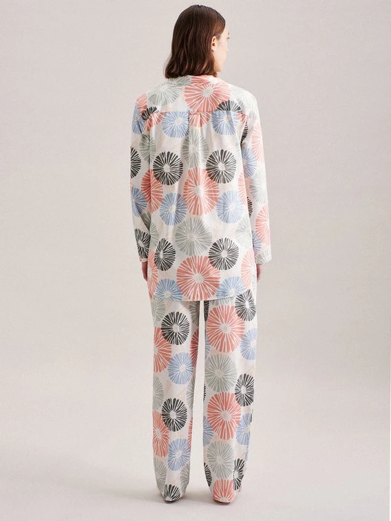 Seidensticker New Breeze Pyjama, Durchgeknöpft 4 Seidensticker New Breeze Pyjama, Durchgeknöpft – Bild 2