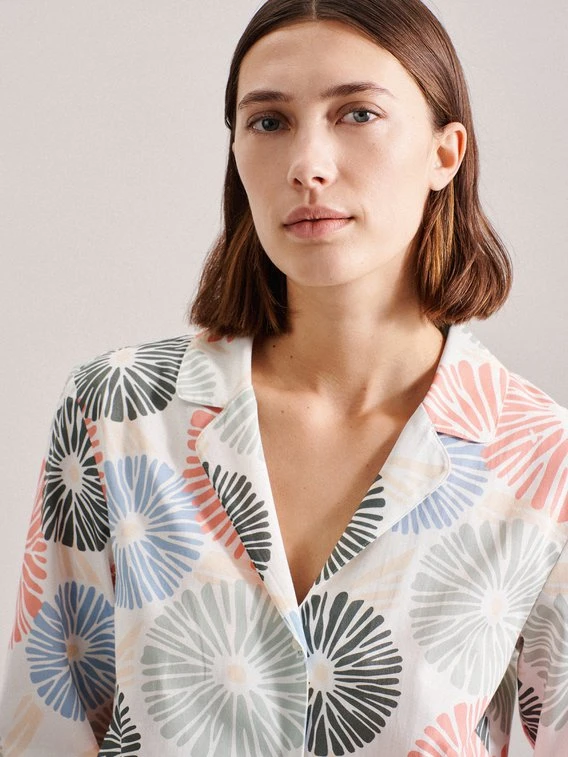 Seidensticker New Breeze Pyjama, Durchgeknöpft 6 Seidensticker New Breeze Pyjama, Durchgeknöpft – Bild 4