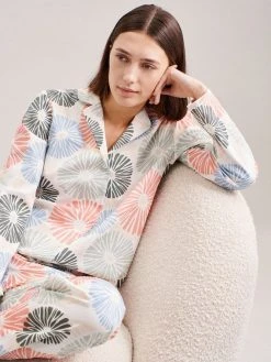 Seidensticker New Breeze Pyjama, Durchgeknöpft 16 Seidensticker New Breeze Pyjama, Durchgeknöpft -CALIDA-Shop Seidensticker Sets und Dresses Pyjama durchgeknoepft braun 513300 01 6