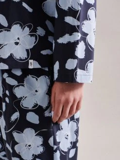 Seidensticker Transcend Classic Pyjama, Durchgeknöpft 13 Seidensticker Transcend Classic Pyjama, Durchgeknöpft -CALIDA-Shop Seidensticker Transcend Classic Pyjama durchgeknoepft blau 513000 19 5