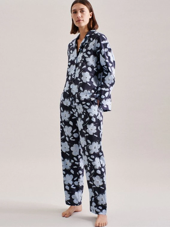 Seidensticker Transcend Classic Pyjama, Durchgeknöpft 3 Seidensticker Transcend Classic Pyjama, Durchgeknöpft