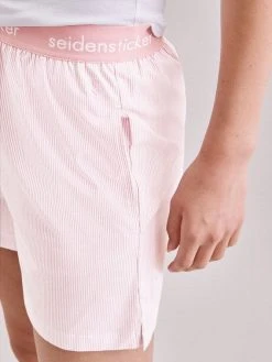 Seidensticker Loungewear Kurz-Pyjama, Durchgeknöpft 11 Seidensticker Loungewear Kurz-Pyjama, Durchgeknöpft -CALIDA-Shop Seidensticker F1 Loungewear Kurz Pyjama durchgeknoepft rosa 500040 42 3