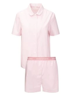 Seidensticker Loungewear Kurz-Pyjama, Durchgeknöpft 13 Seidensticker Loungewear Kurz-Pyjama, Durchgeknöpft -CALIDA-Shop Seidensticker F1 Loungewear Kurz Pyjama durchgeknoepft rosa 500040 42 5