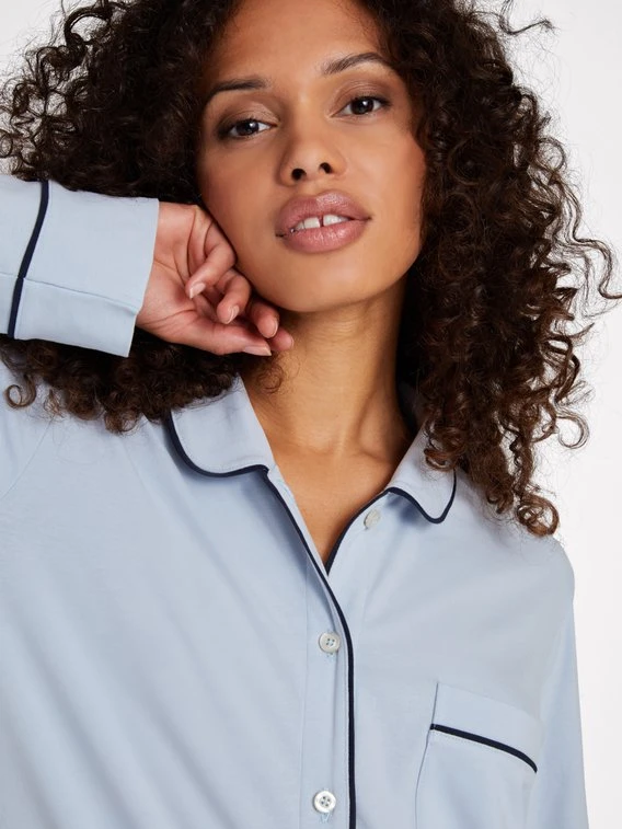 Seidensticker Loungewear Pyjama, Durchgeknöpft 5 Seidensticker Loungewear Pyjama, Durchgeknöpft – Bild 3