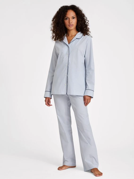 Seidensticker Loungewear Pyjama, Durchgeknöpft 6 Seidensticker Loungewear Pyjama, Durchgeknöpft – Bild 4