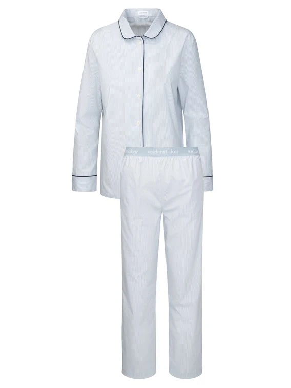 Seidensticker Loungewear Pyjama, Durchgeknöpft 7 Seidensticker Loungewear Pyjama, Durchgeknöpft – Bild 5