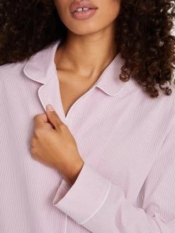 Seidensticker Loungewear Pyjama, Durchgeknöpft -CALIDA-Shop Seidensticker F1 Loungewear Pyjama durchgeknoepft rosa 500039 42 2