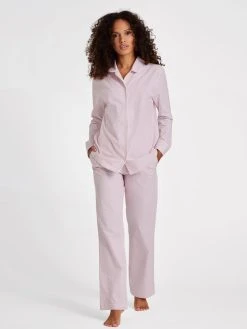 Seidensticker Loungewear Pyjama, Durchgeknöpft -CALIDA-Shop Seidensticker F1 Loungewear Pyjama durchgeknoepft rosa 500039 42 3
