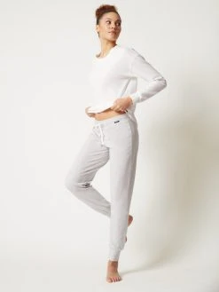 Skiny Every Night In Mix & Match Pyjama, Lang 8 Skiny Every Night In Mix & Match Pyjama, Lang -CALIDA-Shop Skiny Every Night In Mix und Match Pyjama lang grau 08079075 SET S338 2