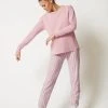 Skiny Every Night In Mix & Match Pyjama, Lang 1 Skiny Every Night In Mix & Match Pyjama, Lang -CALIDA-Shop Skiny Every Night In Mix und Match Pyjama lang grau rosa 08079075 SET S339
