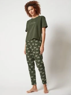 Every Night In Skiny Pyjama Mit T-Shirt