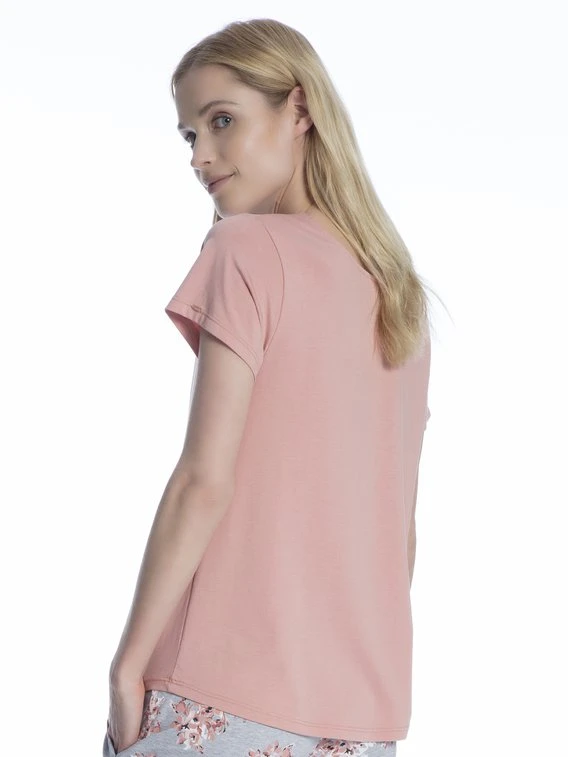 Skiny Every Night In Mix & Match Kurzarmshirt Mit V-Ausschnitt 4 Skiny Every Night In Mix & Match Kurzarmshirt Mit V-Ausschnitt – Bild 2