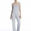 Skiny Every Night In Mix & Match Pyjama Mit Spitze -CALIDA-Shop Skiny Sleep Dream Pyjama mit Spitze grau 08562631 SET 5593