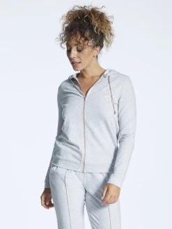 Skiny Every Night In Mix & Match Sweatjacke -CALIDA-Shop Skiny Sleep Dream Sweatjacke grau 085629 5593 3