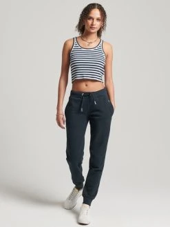 Superdry Loungewear Jogginghose Mit Vintage-Logo 9 Superdry Loungewear Jogginghose Mit Vintage-Logo -CALIDA-Shop Superdry Loungewear Jogginghose mit Vintage Logo blau W7010863A 98T 2