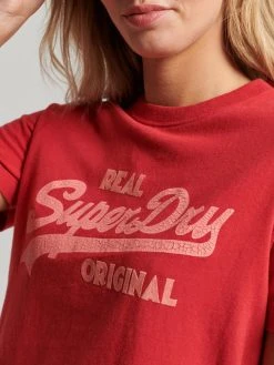 Superdry Loungewear T-Shirt -CALIDA-Shop Superdry Loungewear Kurzarm Shirt rot W1011142A 6GE 2
