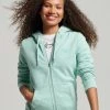 Superdry Loungewear Sweatjacke Mit Kapuze -CALIDA-Shop Superdry Loungewear Sweat Jacke tuerkis W2011869A 7AP
