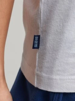 Superdry Loungewear T-Shirt, Rundhals -CALIDA-Shop Superdry Loungewear T Shirt Rundhals weiss W1010689A 01C 2