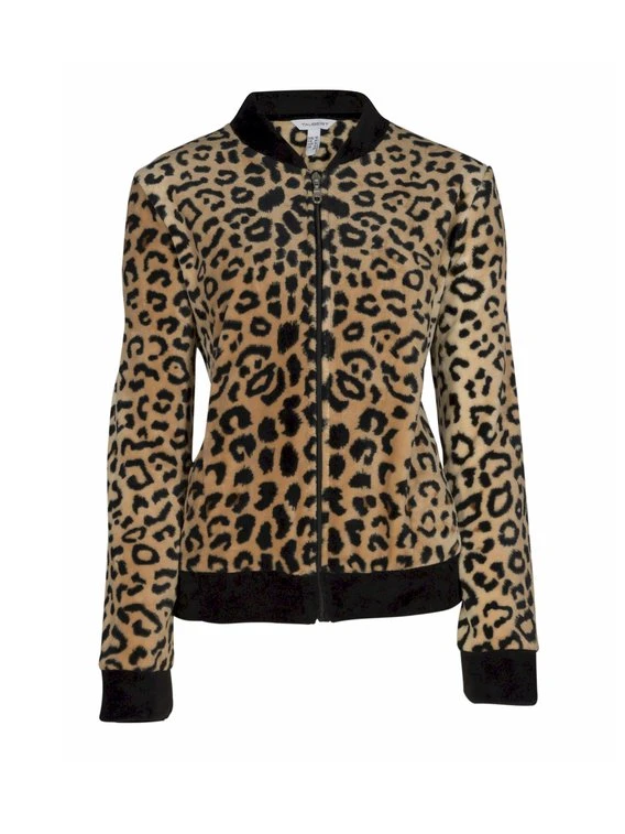 Taubert Leopard Jacke Mit Reißverschluss 6 Taubert Leopard Jacke Mit Reißverschluss – Bild 4