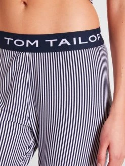Tom Tailor Loungewear Gestreifte Hose Mit Logobund 11 Tom Tailor Loungewear Gestreifte Hose Mit Logobund -CALIDA-Shop Tom Tailor Loungewear Gestreifte Hose mit Logobund blau 64004 6085 0622 1625052542