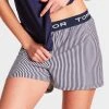 Tom Tailor Loungewear Gestreifte Shorts Mit Logobund -CALIDA-Shop Tom Tailor Loungewear Gestreifte Shorts mit Logobund blau 64005 6085 0622 1625052432
