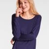 Tom Tailor Loungewear Langarm-Shirt -CALIDA-Shop Tom Tailor Loungewear Langarm Shirt blau 64006 6085 0630 1625052430